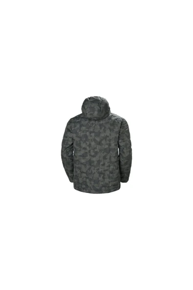 Helly Hansen Lifaloft Hooded Insulator Charcoal - Resim 4