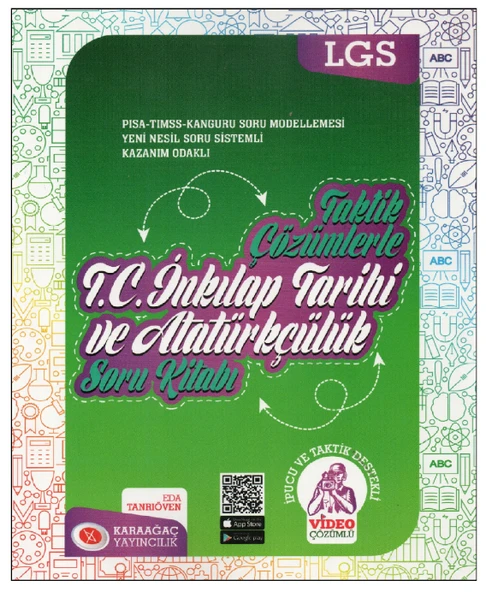 Karaağaç Yayıncılık LGS T.C. İnkılap Tarihi ve Atatürkçülük Soru Kitabı ürün görseli 1