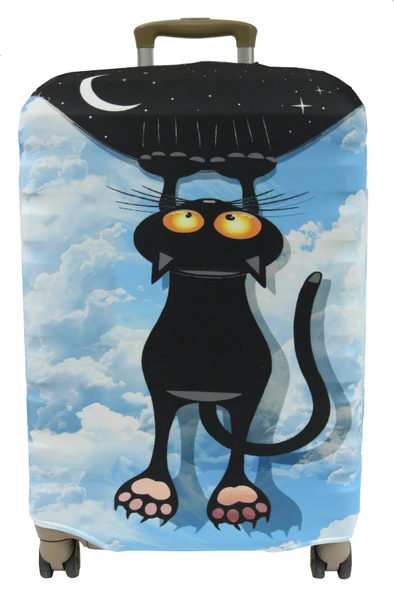 (My#159 ASKIDA KEDİ) VALİZ İÇİN KILIF ürün görseli 1