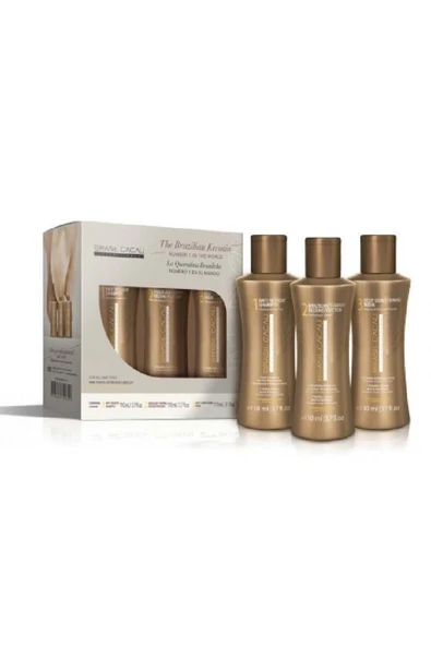 Cadıveu Brasil Cacau Saç Düzleştirici Set 3x110 ML ürün görseli 1