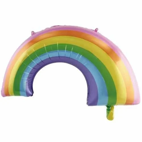 36" Folyo Balon Renkli Gökkuşağı 82*53,5cm ürün görseli 1