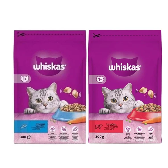 Whiskas İkili Lezzet Mini Deneme Paketi 2 Adet ürün görseli 1