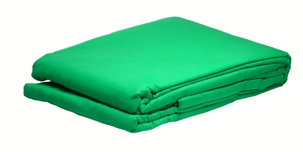 Refleks Yeşil Kumaş Fon Perde 3x3 Metre ürün görseli 1