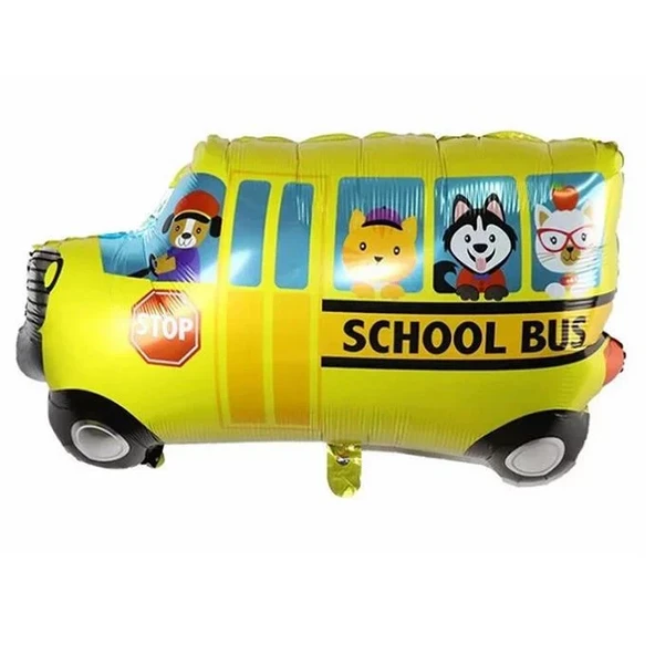 22" School Bus Folyo Balon ürün görseli 1