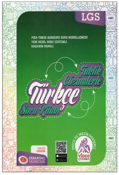 Karaağaç Yayıncılık LGS Türkçe Soru Kitabı ürün görseli 1