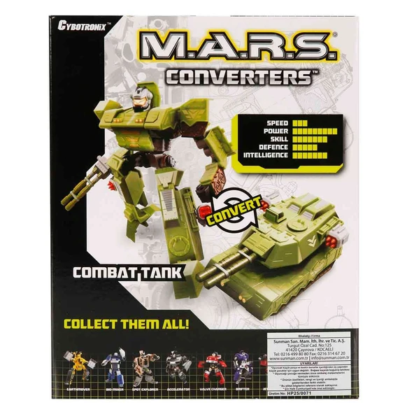 Mars Dönüşebilen Robot Combat Tank - Resim 5