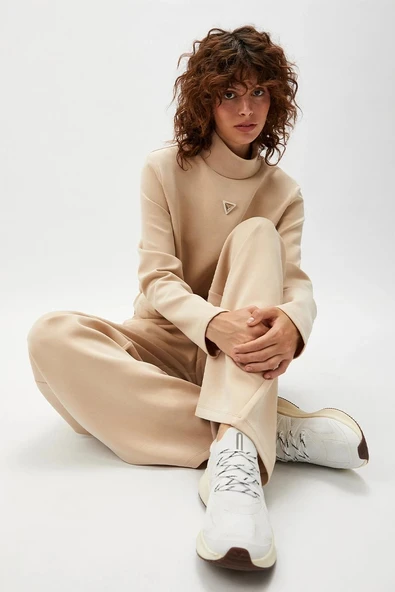 Guess Kadın  Bej Pantolon ürün görseli 1