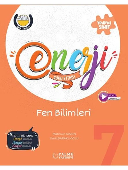 PALME 7.SINIF ENERJİ FEN BİLİMLERİ SORU KİTABI *YENİ* ürün görseli 1