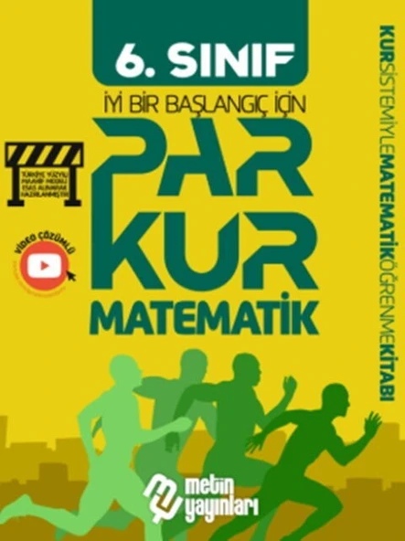 6. Sınıf Matematik Par Kur Kitabı Metin Yayınları ürün görseli 1