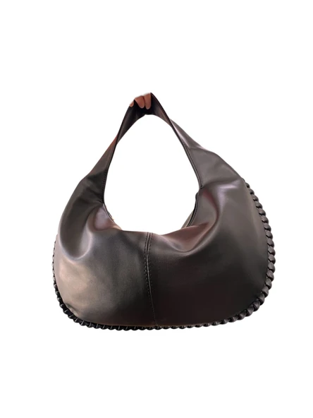 SİYAH KADIN OMUZ ÇANTASI EN 45 CM BOY 15 CM ürün görseli 1
