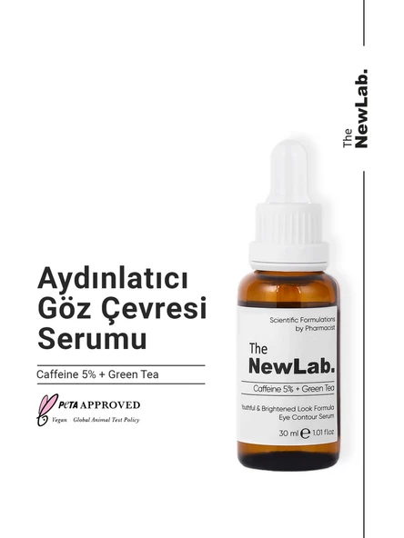 The NewLab. The NewLab Aydınlatıcı Göz Çevresi Serumu 30 ml Caffeine 5% + Yeşil Çay Özlü Etkili Formül ürün görseli 1