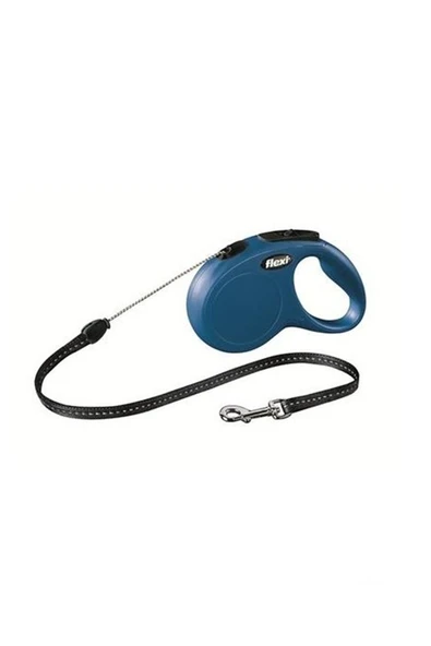 Flexi New Classic 8M İp Otomatik Tasma M Mavi ürün görseli 1