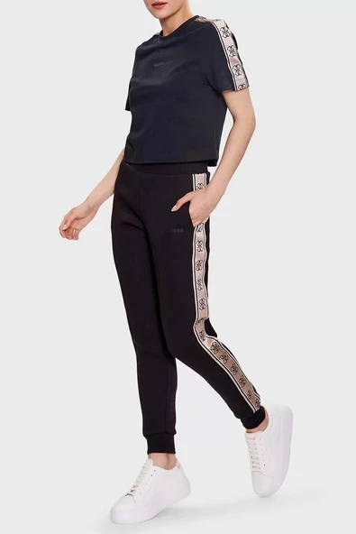 Guess BRITNEY JOGGER Kadın Siyah Eşofman Altı V2YB15KB3P2-JBLK ürün görseli 1