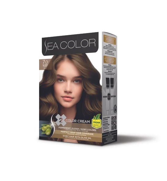 Sea Color Set Saç Boyası 7.0 Kumral ürün görseli 1
