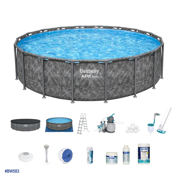 Bestway® APX 365™ 561KC Yuvarlak Prefabrik Havuz Seti 549cm x 132cm  BW583 ürün görseli 1