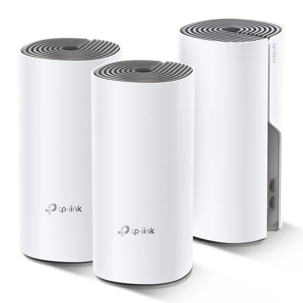TP-Link Deco E4 3P AC1200 Mesh Router (Üçlü) Paket - Resim 2