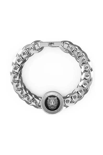 Guess Erkek Metalik Gri Bileklik JGUJUMB01314JWSTBKS ürün görseli 1