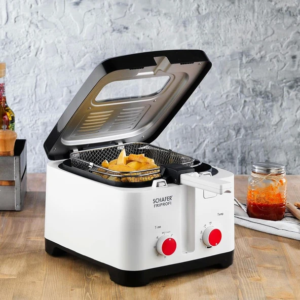 Schafer Friprofi Yağlı Fritöz-Beyaz ürün görseli 1