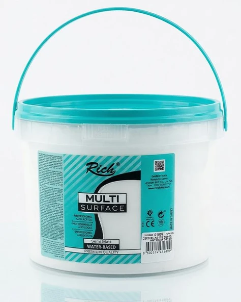 Ric Multi Surface Akrilik Boya Antik Beyaz 2500 ML ürün görseli 1