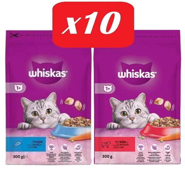 Whiskas İkili Lezzet Büyük Avantaj Seti 20 Adet ürün görseli 1