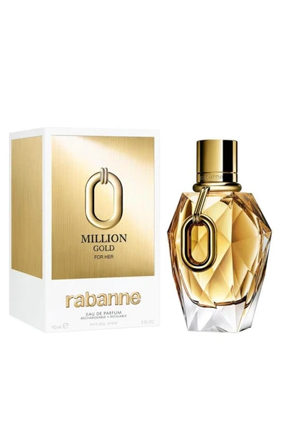 Paco Rabanne Million Gold For Her EDP 90 ml Refillable Kadın Parfüm ürün görseli 1