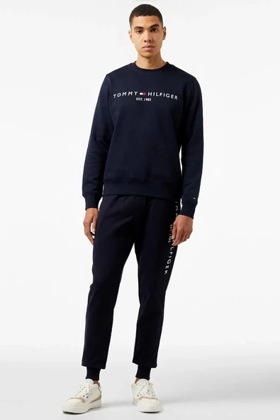 Tommy Hilfiger BASIC BRANDED SWEATPANTS Erkek Lacivert Eşofman Altı MW0MW08388DW5 ürün görseli 1