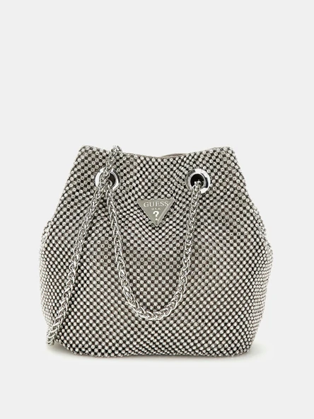 Guess Twiller Kadın Gri Clutch Çanta HWRY9350750-SIL ürün görseli 1