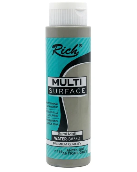 Ric Multi Surface Akrilik Boya Antik Gri 500 ML ürün görseli 1
