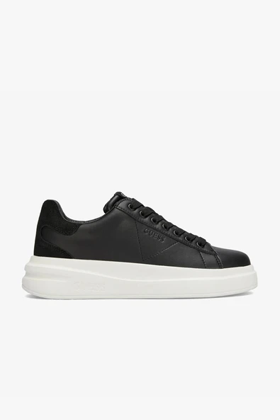 Guess Elbina Kadın Siyah Deri Sneaker FLPVIBSUE12-BLACK ürün görseli 1