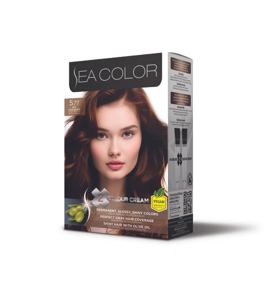 Sea Color Set Saç Boyası 5.77 Sıcak Çikolata ürün görseli 1