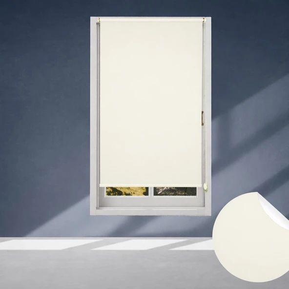 100X200 KUMAS STOR MAT KETEN KIRIK BEYAZ ürün görseli 1
