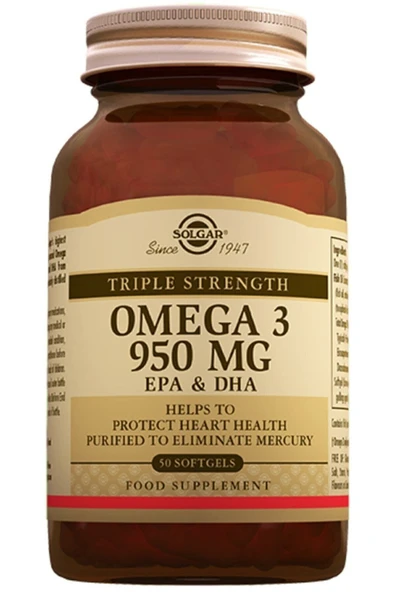 Solgar Omega 3 950 Mg 50 Kapsül ürün görseli 1