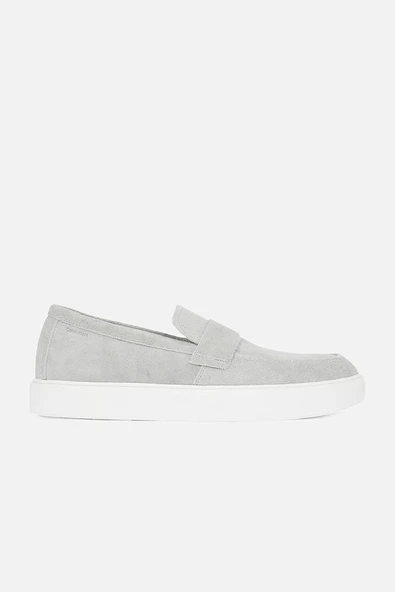 Calvin Klein MOCCASIN SUE UNLINED Erkek  Loafer HM0HM01819-ADB ürün görseli 1