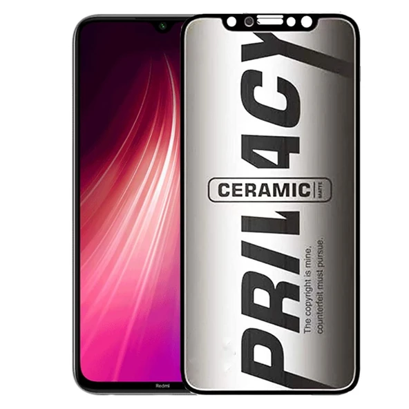 Xiaomi Redmi Note 8 İle Uyumlu Hayalet Ekran Koruyucu Mat Seramik Hayalet ürün görseli 1