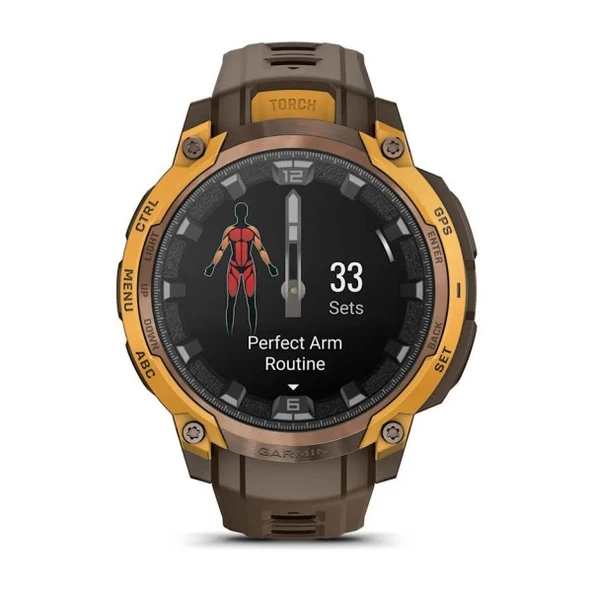 Garmin Instinct Crossover AMOLED Bronz - Resim 7