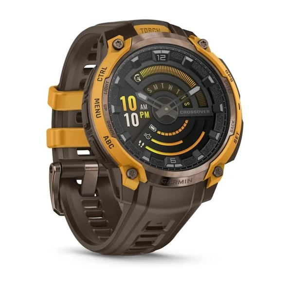 Garmin Instinct Crossover AMOLED Bronz - Resim 4