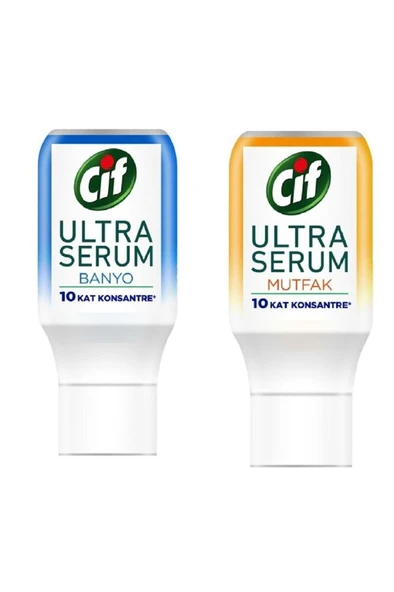 Cıf Ultra Serum Banyo Kapsul 70 Ml+mutfak Kapsul 70 Ml ürün görseli 1