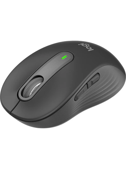 Logitech M650 Signature 910-006236 Siyah Sessiz Büyük Boy Sağ El Optik Kablosuz Mouse OUTLET ürün görseli 1