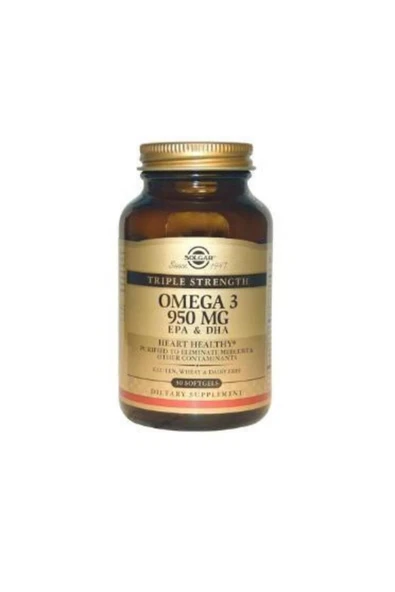 Solgar Omega-3 950 Mg 50 Kapsül ürün görseli 1