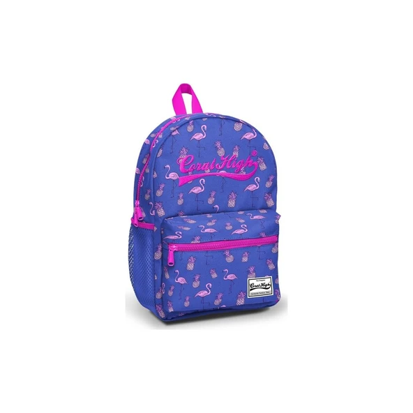 Coral High Flamingo Baskılı Anaokulu ve Günlük Sırt Çantası 23152 ürün görseli 1