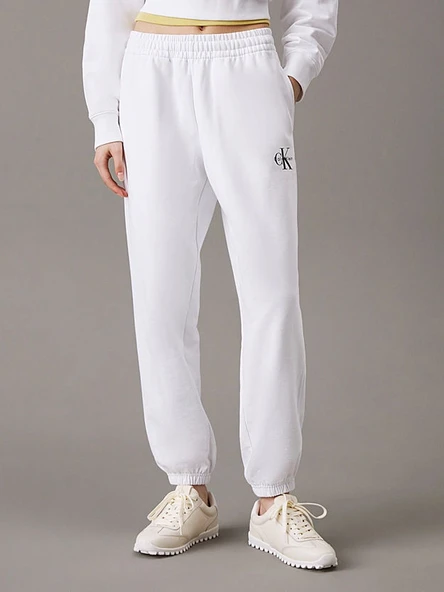 Calvin Klein MONOLOGO FRENCH TERRY JOGGER Kadın  Eşofman Altı LV047B235G-YAA ürün görseli 1