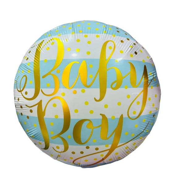 18" Folyo Balon Baby Boy B3 ürün görseli 1