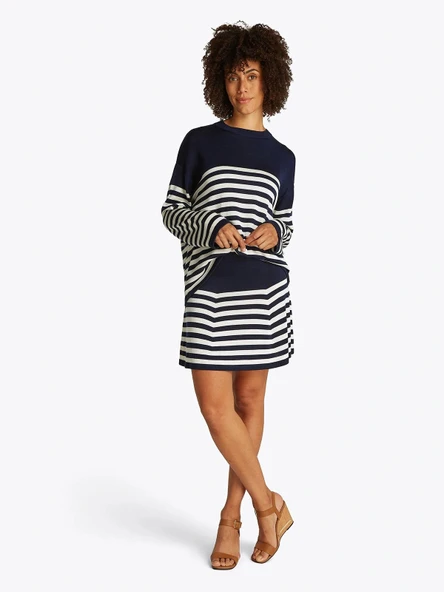 Tommy Hilfiger LYOCELL SILK FLARE MINI SKIRT Kadın  Etek WW0WW444750A4 ürün görseli 1