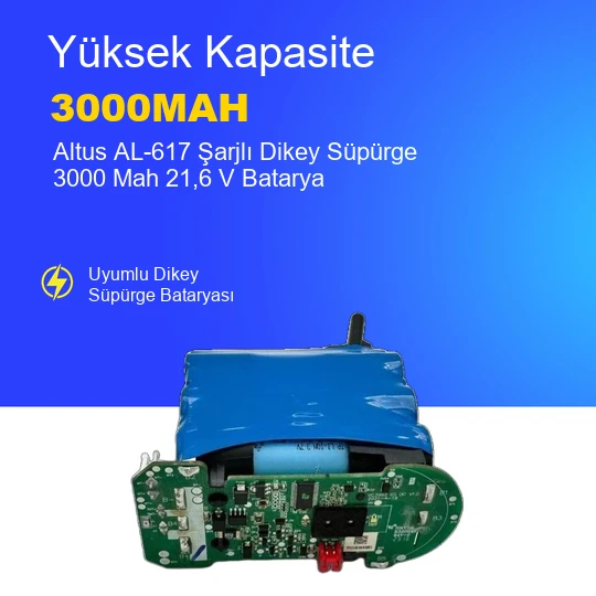 Grundig Vcp 4130 Şarjlı Dik Süpürge 3500 Mah Batarya ürün görseli 1