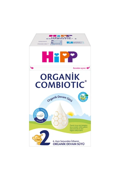 2 Organik Combiotic Devam Sütü 800 gr 6-12 Ay NO COLOR 2 ürün görseli 1