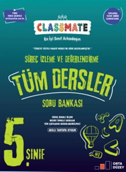 5. Sınıf Classmate Süreç Odaklı Tüm Dersler Soru Bankası Okyanus Yayınları ürün görseli 1
