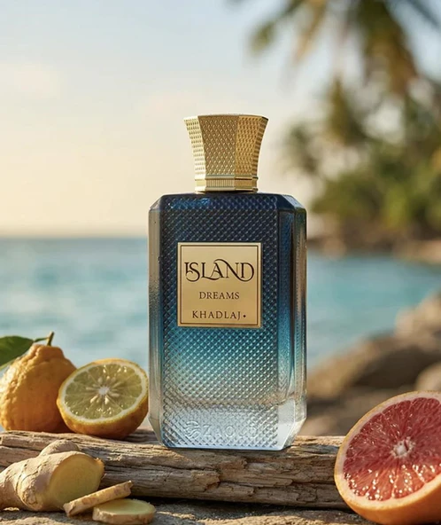 PTTAVM: Khadlaj. Island Dremas Extrait EDP 100 ml Erkek Parfüm