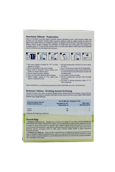 2 Organik Combiotic Devam Sütü 800 gr - Resim 3