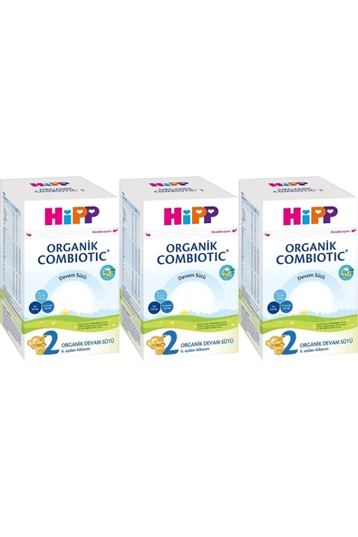 Organik Combiotic Bebek Devam Sütü 800gr No:2 (6. AYDAN İTİBAREN) (3 LÜ SET) ürün görseli 1