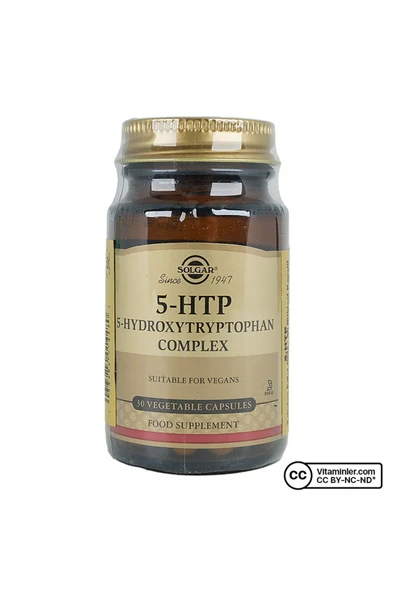 Solgar 5-HTP 100 Mg 30 Bitkisel Kapsül - Resim 2